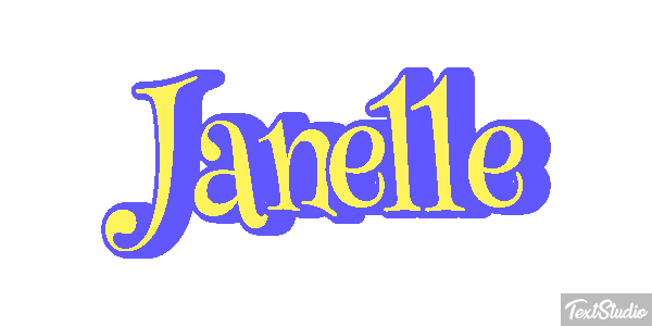 Janelle Text effect