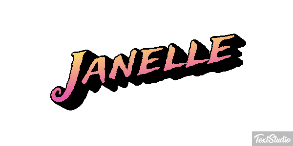 Janelle Text effect