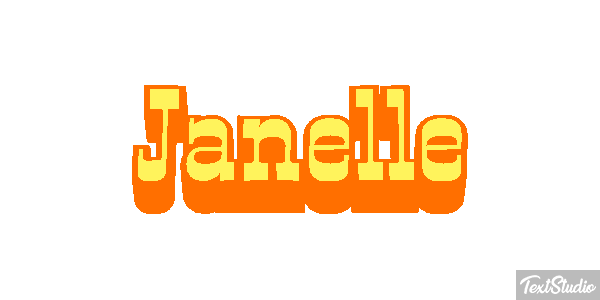 Janelle Text effect