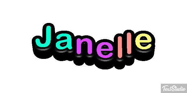 Janelle Text effect