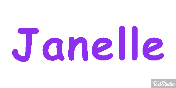 Janelle Text effect