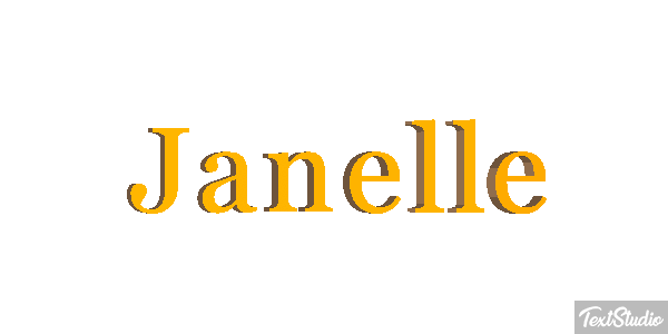 Janelle Text effect
