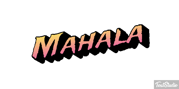 Mahala Text effect
