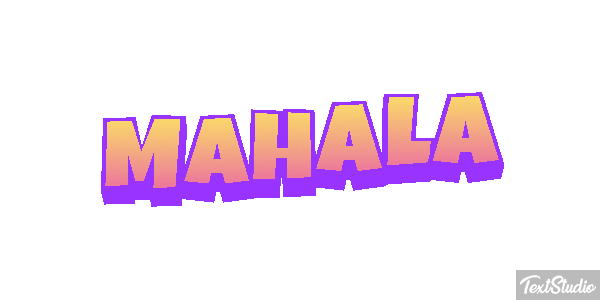 Mahala Text effect