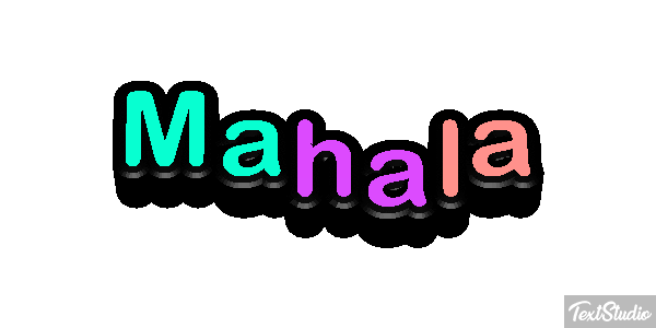 Mahala Text effect