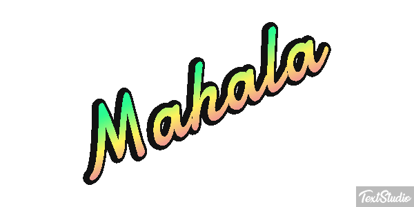 Mahala Text effect