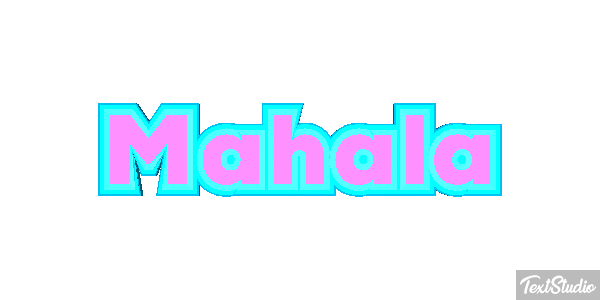 Mahala Text effect