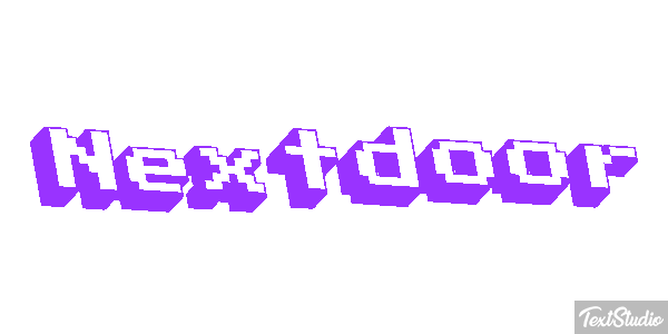 Nextdoor Effet de texte