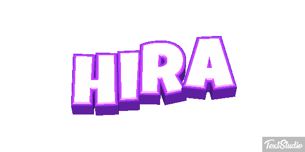 Hira Efecto de texto