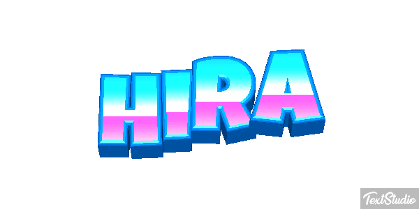 Hira Efecto de texto