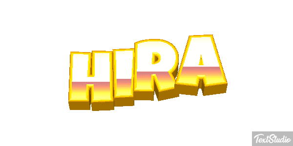 Hira Efecto de texto