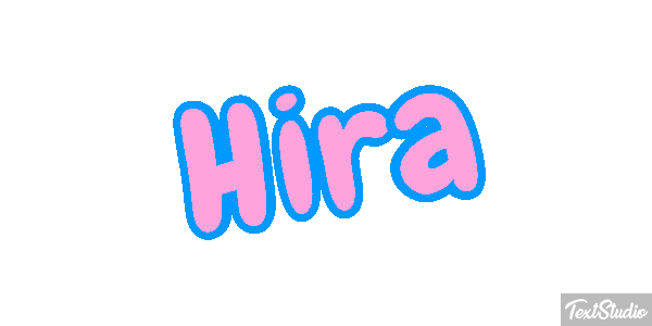 Hira Efecto de texto