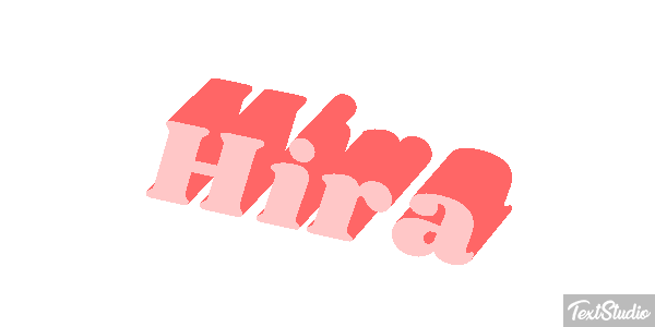 Hira Efecto de texto