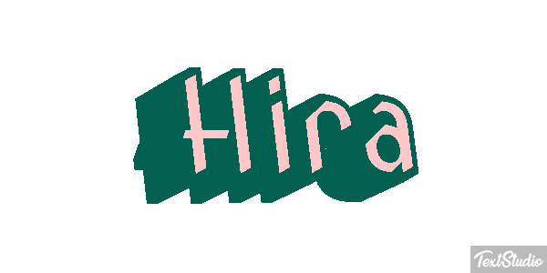 Hira Efecto de texto