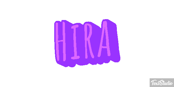 Hira Efecto de texto