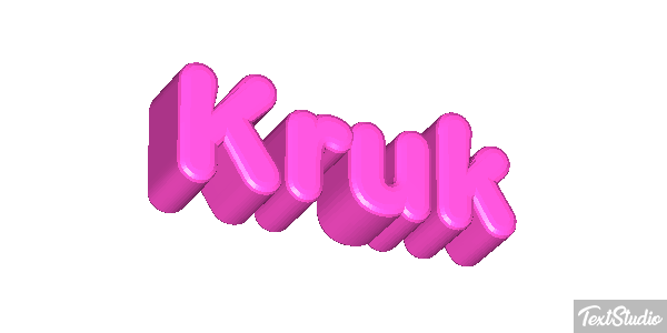 Kruk Текстовый эффект