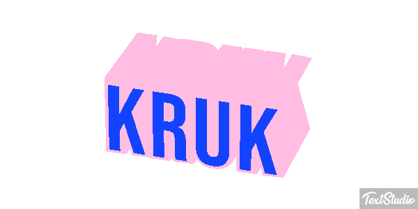 Kruk Текстовый эффект