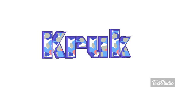 Kruk Текстовый эффект