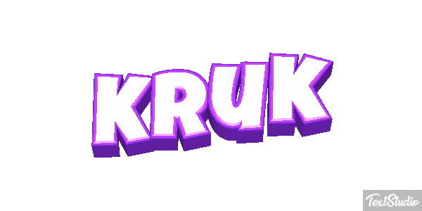 Kruk Текстовый эффект