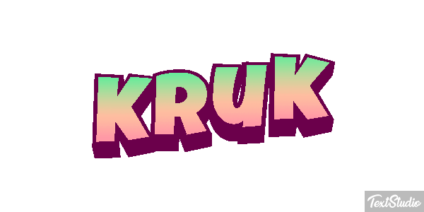 Kruk Текстовый эффект