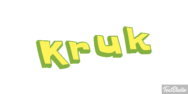 Kruk Текстовый эффект