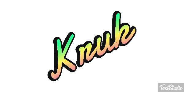 Kruk Текстовый эффект