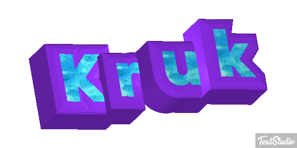 Kruk Текстовый эффект