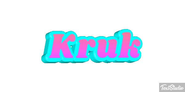 Kruk Текстовый эффект