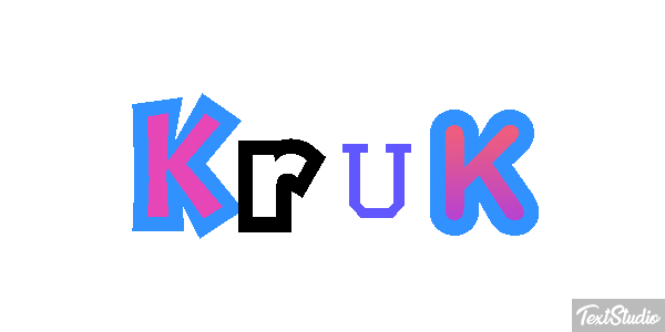 Kruk Текстовый эффект