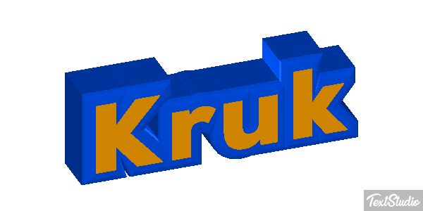 Kruk Текстовый эффект
