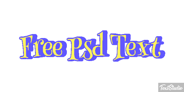 Free Psd Text Text effect
