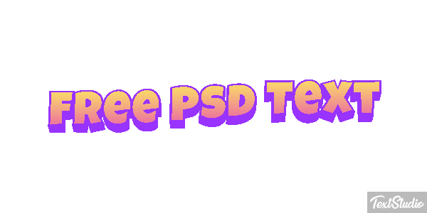 Free Psd Text Text effect