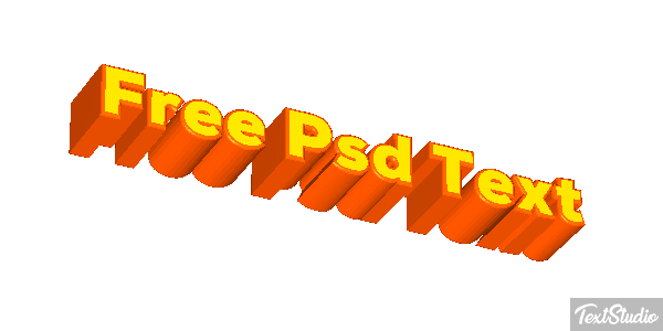 Free Psd Text Text effect