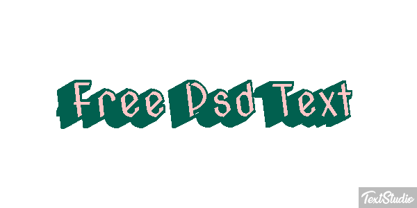 Free Psd Text Text effect