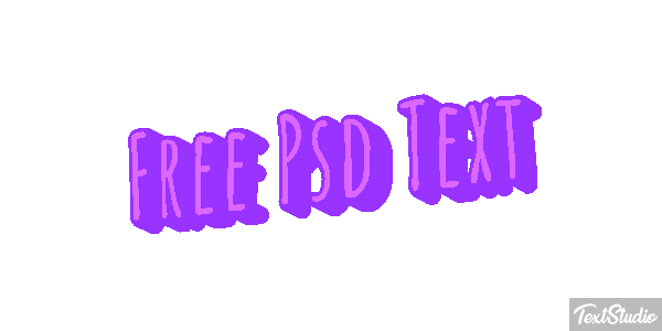 Free Psd Text Text effect