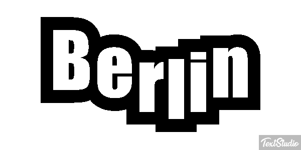 Berlin Effetto testo