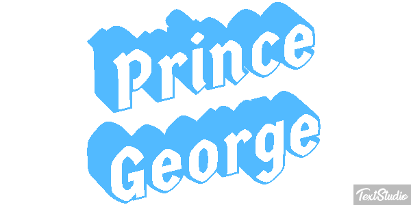 Prince George Efekt tekstowy