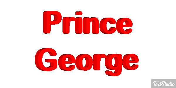 Prince George Efekt tekstowy
