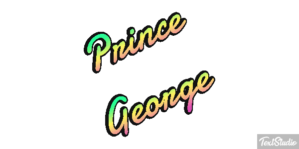 Prince George Efekt tekstowy