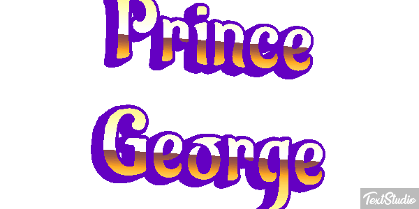 Prince George Efekt tekstowy