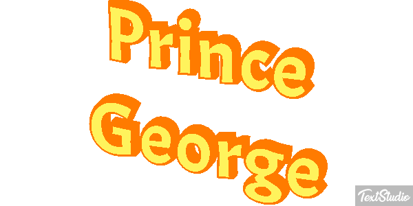 Prince George Efekt tekstowy