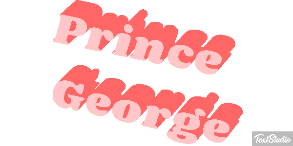 Prince George Efekt tekstowy