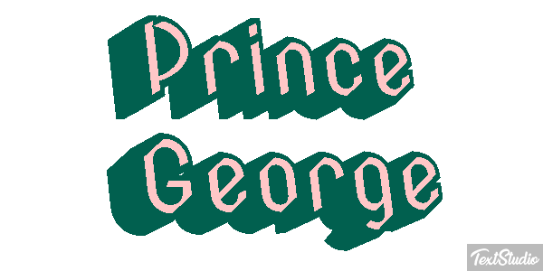 Prince George Efekt tekstowy