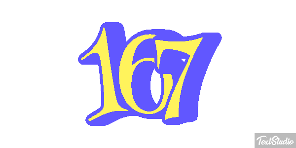 167 Text effect