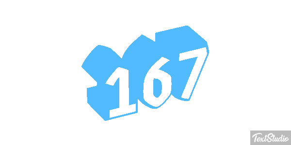 167 Text effect