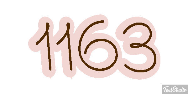1163 Текстовый эффект