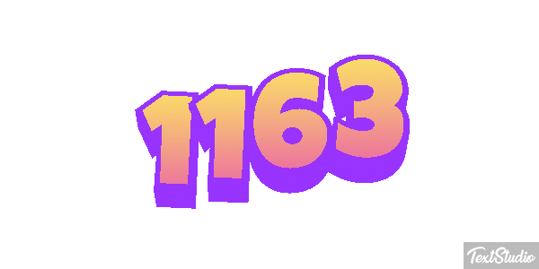 1163 Текстовый эффект