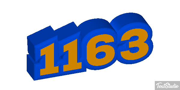 1163 Текстовый эффект