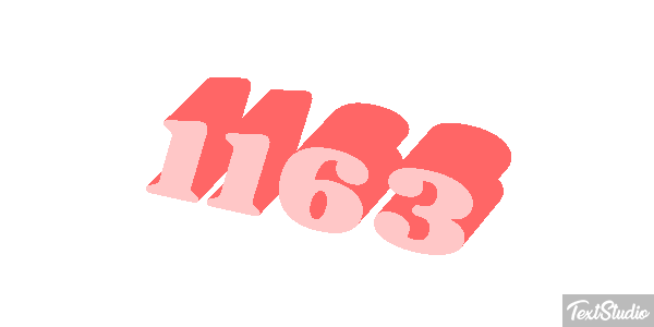 1163 Текстовый эффект