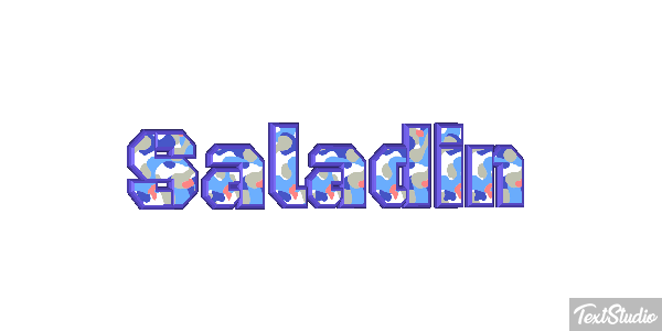 Saladin Effetto testo